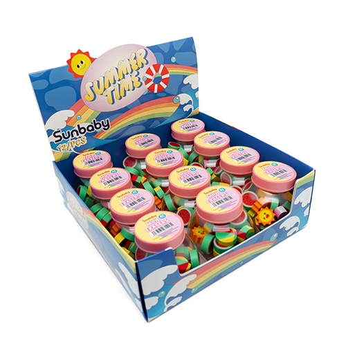 26215A Mini Beach Erasers (Candy Jar Pack)