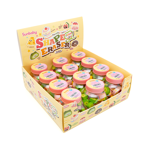 26215I Mini Dessert Erasers (Candy Jar Pack)