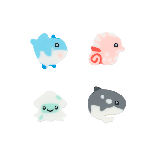 26215E Mini Marine Animal Erasers (Candy Jar Pack)