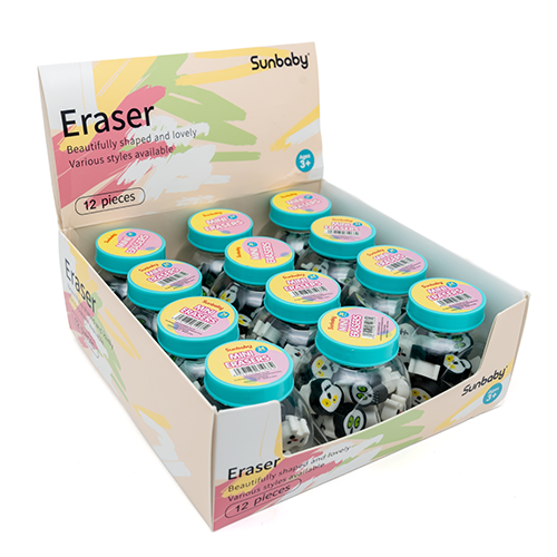 26215J Mini Halloween Erasers (Candy Jar Pack)